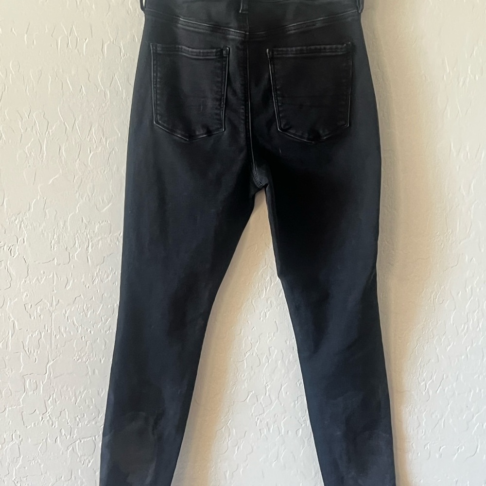 American Eagle Outfitters Dark Gray Skinny Jeans - Picture 5 of 5